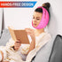 LotFancy Face Ice Pack Wrap with 4 Reusable Hot Cold Therapy Gel Packs for TMJ, Wisdom Teeth Pain Relief (Pink)