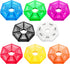 Ponpon 8pcs Pill Holder Box, 7-Sided Portable Vitamin Organizer, Medicine Planner (8 Colors)