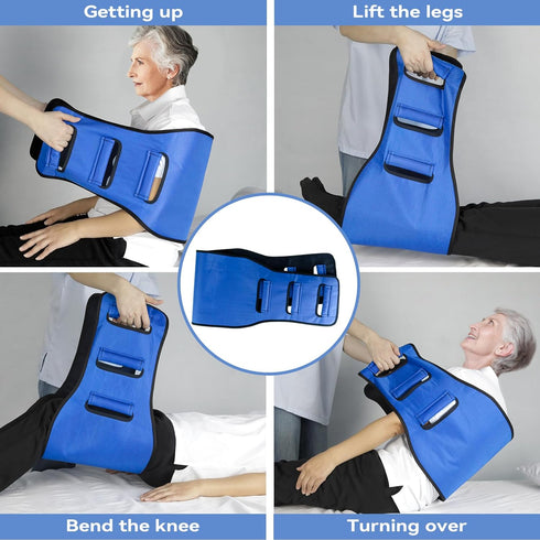 Transfer Belt Transfer Sling for Nursing Patients, Standing & Supports & Transfer Aids for Elderly, Gait Belt