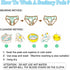 PHOGARY 7 Pcs Reusable Menstrual Pads, Reusable Sanitary Pads for Women, Washable Overnight Cloth Menstrual Pad Heavy