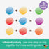 Honeysticks Bath Color Tablets for Kids - Non Toxic Fizzy Bathtub Drops Made with Natural Ingredients, 36 Drops