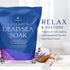 Yareli Dead Sea Bath & Foot Soak, Lavender Magnesium Bath Salt Flakes, 5lbs with Over 250,000mg of Elemental Magnesium