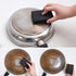 Sponge 5Pcs Carborundum Non-Scratch Emery Brush - Kitchen Scrubber for Home, Restaurant, Hotel (Black)