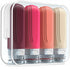 Travel Bottles for Toiletries, TSA Approved 3oz Containers, BPA Free Leak Proof Refillable Liquid Silicone (4 Pack)
