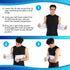 NYOrtho Rib Brace - Plush Chest Brace for Men - Fits 30"-75" - Rib Injury Protection - Cracked, Fractured or Dislocated