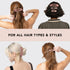Kitsch 3pc Flat Hair Clips for Women, Terracotta Recycled Lay Flat Claw Clips for Thick Hair