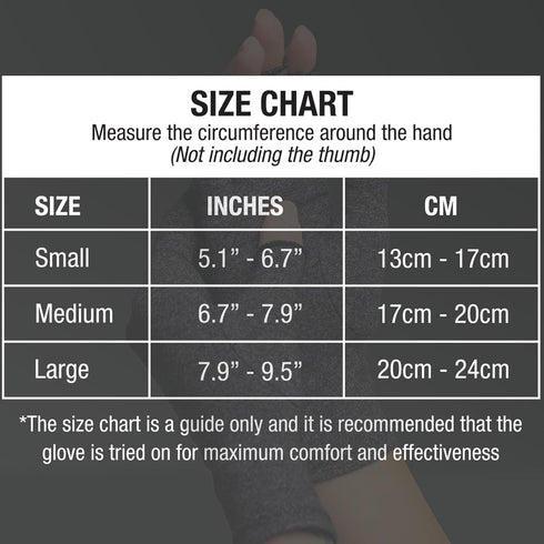 Arthritis Compression Gloves - Pain Relief, Reduces Swelling & Stiffness, FSA & HSA Eligible, Fits Men & Women, Joint