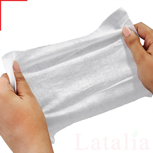 Pack 2 80% (40 Counts) Latalia Hand Wipes of | Alcohol Hand Sanitizer Wipes for Hands & Face Moisturizing, Gentle