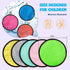 Inbeby 16 Set Round Sensory Mini Mats Textured Sensory Tiles - Sensory Toys for Autistic Children, Babies and Toddlers