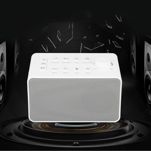 Xcello S16 8 White Noise Machine USB Rechargeable Portable Sound Machine with Sounds for Relaxation