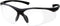 grinderPUNCH Full Lens Magnification Safety Glasses, Black Frame, Clear Lens Reading Eyewear