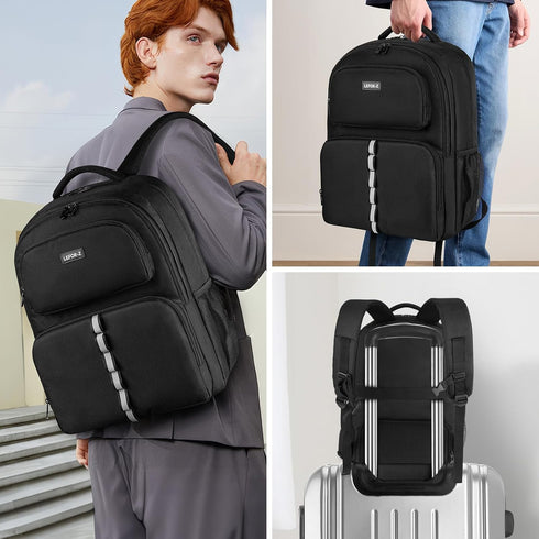 Large Travel Backpack Bag Compatible for ResMed AirSense 9, 10, 11, Philip, Respironics Dreamstation, 15.6''