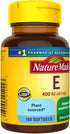 Nature Made Plant Sourced Vitamin E 267 mg (400 IU) d-Alpha Softgels, 100 Count, Pack of 3