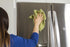 Microfiber Cleaning Cloths, Attract Dust, Use Wet or Dry, Reusable and Durable, 10 Pack, Green and Tan