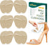 Ball of Foot Cushions (Beige) | Metatarsal Pads for Women, 6 Pairs Reusable Shoe Inserts for Pain Relief