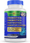 Probiotics Prebiotics Postbiotics Digestive Enzymes, 4 in 1 Formula, 60 Count