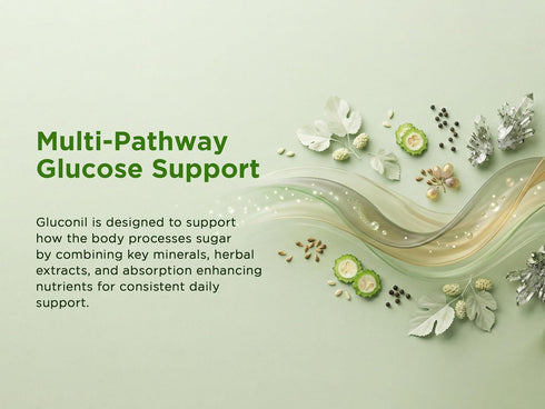 Mulberry, 500mcg 60 (30 Gluconil White Bitter Melon, Gymnema Sylvestre, Grape Seed & Chromium Glycinate Herbal Wellness
