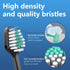 Toothbrush Heads for Waterpik Triple Sonic Tooth Brush, 5 Count (Pack of 1), Complete Care 5.0/9.0, AquaSonic Duo, Black