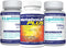 Lipozene Weight Loss Pills - 2 Bottles with 30 Capsules Each & 30 Count Bottle MetaboUp Plus