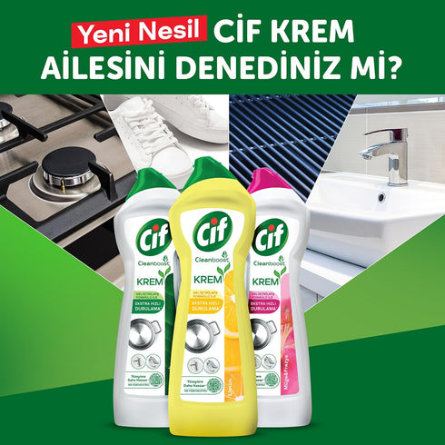 Raykush Art Ammonium 500mL CIF Cream Cleaner