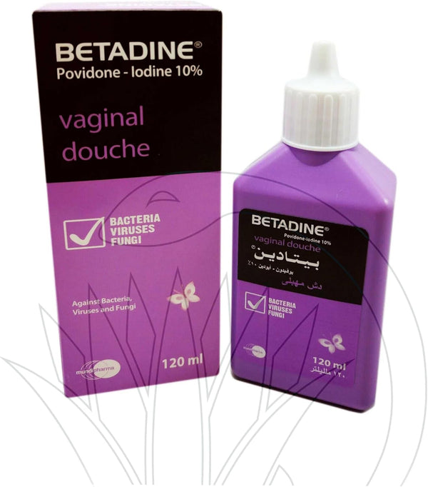 Nefertari Betadin Vaginal Douche for Women Care (120 ml)