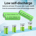 Lombaour 1.2 500mAh Lights(12 Volts AA Solar Long Life Rechargeable Green Batteries,Double A Nickel Metal Hydride Solar
