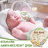 Wooden Baby Monthly Milestone Cards Double Sided Baby Birth Announcement Sign, Hello World Milestone Sign Discs