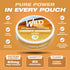 Wild Pouches 60mg 20 Wild Single Caffeine Pouches Nicotine Free Honey Ginger - x Energy Pouches - Caffeine Pouch