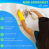 50Pcs Melamine Sponges for Cleaning - 10x6x2cm Magic Eraser Sponge Kitchen Cleaning Supplies, Bathroom Cleaning