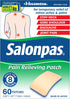 Salonpas Pain Relieving Patch for Back, Neck, Shoulder, Knee Pain, 60 Count, 8 Hour Relief