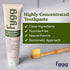 Fluoride Free Toothpaste, Nano Hydroxyapatite (Mild Mint), Dentist Recommended for Remineralizing & Whitening (4oz)
