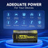 Newsellpo 4 Pack, 1.5V 5000mWh LR14 4-in-1 Rechargeable C Batteries Lithium C Size Battery C Cell with USB-C Charging