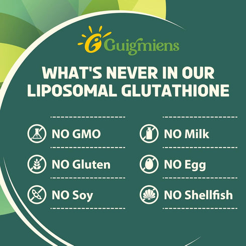 Liposomal Glutathione 2000 MG Supplement with Hyaluronic Acid, Collagen Peptide & Resveratrol, 60 Count