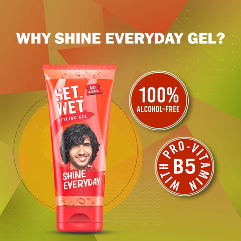 Style Hair Gel, Wet Look, 50 ml
