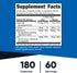 Nutricost ZMA 180 Capsules - Non-GMO and Gluten Free ZMA Supplement