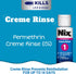 Nix Lice Killing Creme Rinse Family Pack - 2 fl oz Bottles & 2 Lice Combs