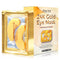 POSTA 24K Gold Eye Mask, 20 Pairs Under Eye Treatment Mask for Puffy Eyes and Dark Circles