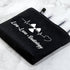 G2TUP X-Ray Tech Makeup Bag Gift, Live Love Radiology Organizer for Radiologic Technologists (Live Love black)