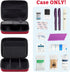 ProCase Diabetic Supplies Hard Travel Case, Diabetes Storage Bag for Glucose Meter, Insulin Pen, Blood Sugar Test