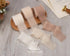Ribbli Chiffon Ribbon 1.5 inch x 30 Yard Handmade Silk Ribbon,Cream/Champagne/Beige Fringe Chiffon Ribbon for Wedding Invitations, Bridal Bouquets Wrapping, Flower Arrangement Decoration by Ribbli