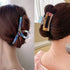 Iridescent Hair Claw Clips for Women and Girls - Colorful Strong Jaw Clips (3 Pcs)