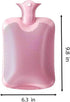 Winatehr Rubber hot Water Bottle Cute Pink Bunny Plush with Cover, Warm Compress Menstrual crampbest Period Pain
