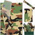 100 Sheets 20 x 14 Inches Camo Tissue Paper for Gift Wrapping, Green Black Camouflage for Birthday Camping Party