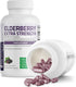 Bronson Elderberry Extra Strength, Supports Immune System & Antioxidant Protection, Non-GMO, 180 Vegetarian Capsules