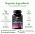 Natural Hyaluronic Acid Supplement, 5X Stronger Hydration Pills from Pure Tremella Mushroom with Vitamin C & Hibiscus