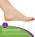 Premium Dancers Pads for Ball of Feet Pain - Sesamoiditis Pads - Made in USA - 12 Pieces Left Foot