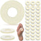 Felt Callus Pads for Feet, Adhesive Round Corn Cushions, Soft Bulk for Pain Relief, 60 Pcs
