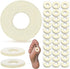 Felt Callus Pads for Feet, Adhesive Round Corn Cushions, Soft Bulk for Pain Relief, 60 Pcs