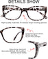 OCCI CHIARI 3.0 Reading Glasses Women, Large Reader 300 (1.0 to 6.0)