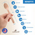 100 Count All Natural Eco-Friendly Bamboo Heavyweight Spoons 6" - Durable, Heat Resistant and Comfortable to Hold - The Perfect Alternative to Plastic Spoons for Every Occasion